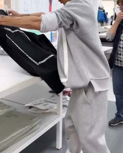 Gaby - Eenvoudig sweatshirt in een effen kleur