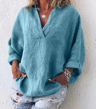 Fleur -  Leuk Trendy overhemd voor dames