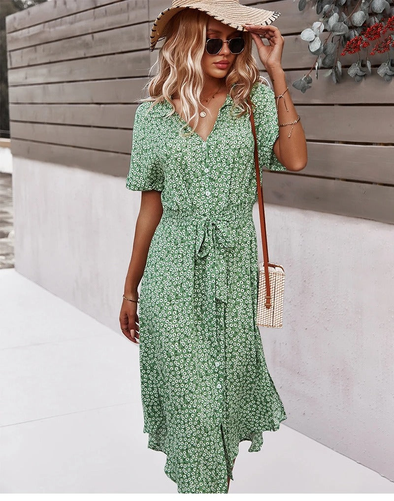 Thelma | Jurk met bloemenprint