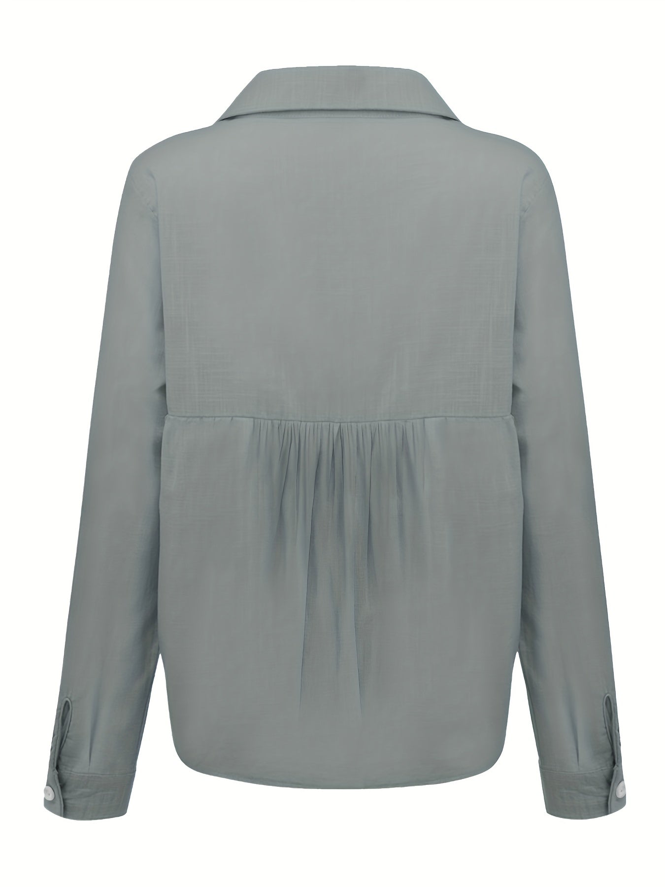 Nora - Effen Linnen blouse