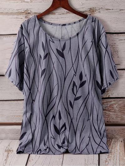 Floria - Shirt met bloemenprint