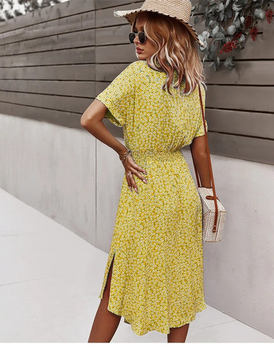 Thelma | Jurk met bloemenprint