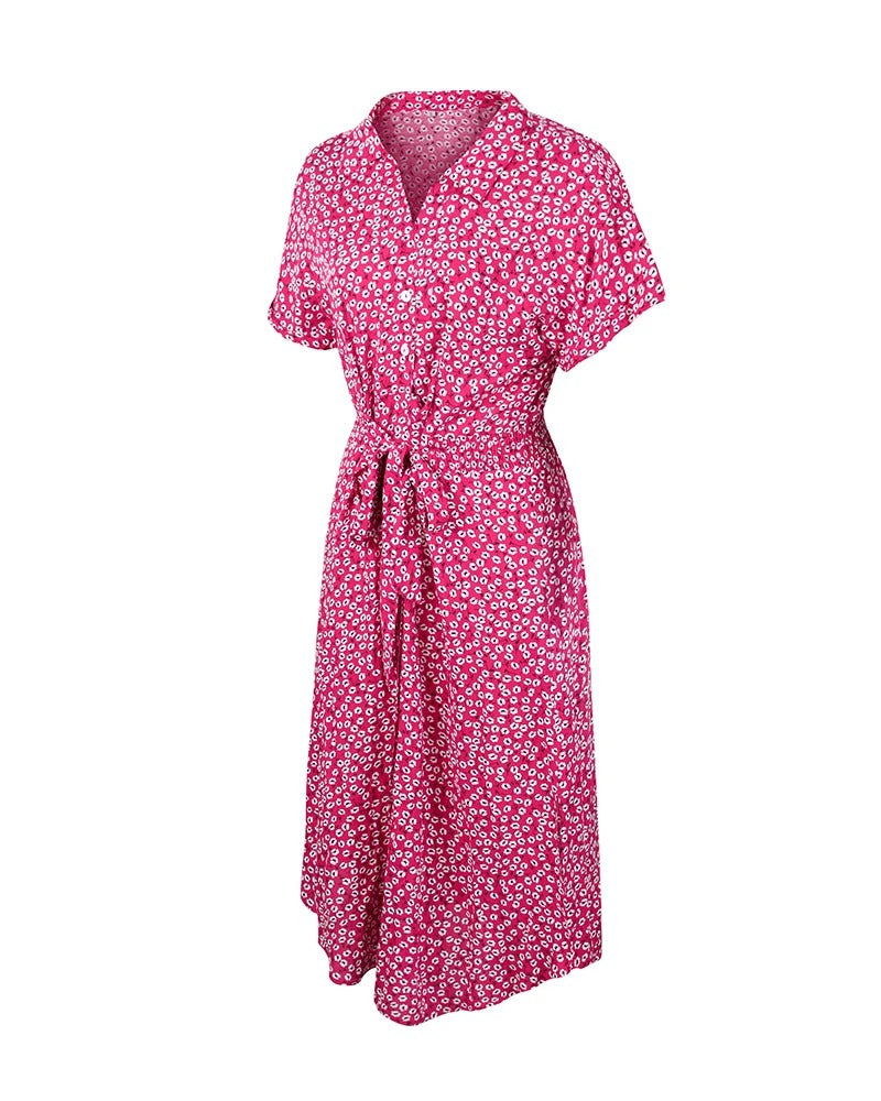 Thelma | Jurk met bloemenprint