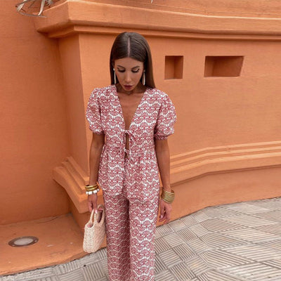 Helena - Elegante top en broek