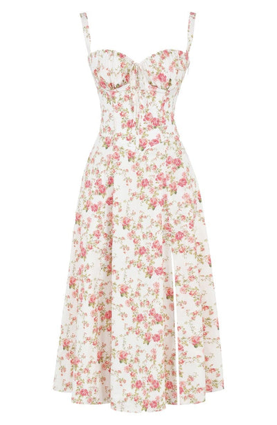 Heidi - Bloemen Bustier Jurk
