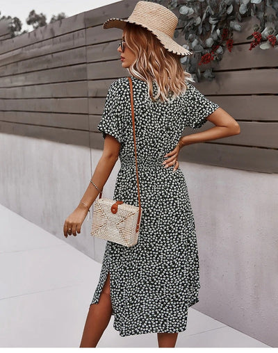 Thelma | Jurk met bloemenprint