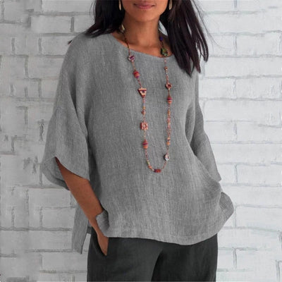 Camila - Casual Linnen Blouse