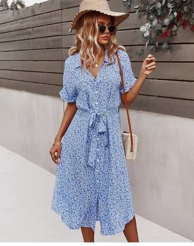 Thelma | Jurk met bloemenprint