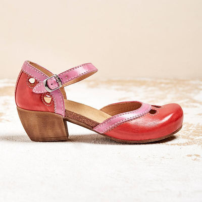 Giulia - sandalen met lage hakken
