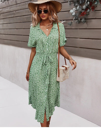 Thelma | Jurk met bloemenprint