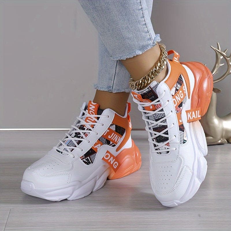 Sophia | Colorblock vrijetijds sneakers voor vrouwen