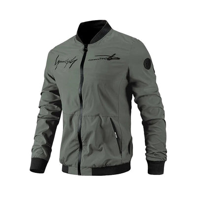 Jasper - Geborduurd Herfst Bomberjack