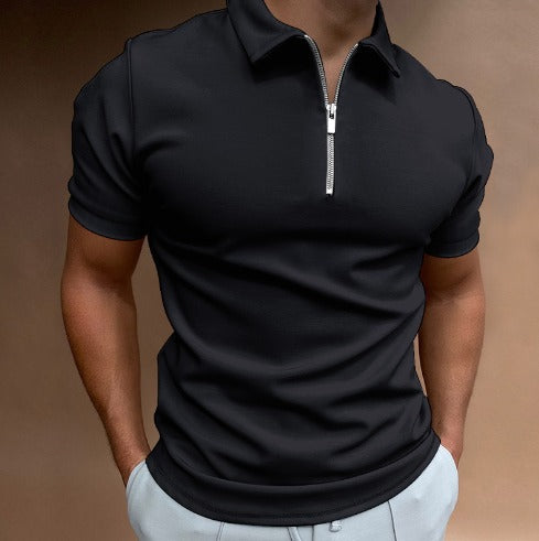 Elliot - Zip Up Polo