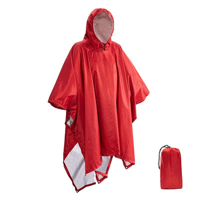 Waterdichte Regenponcho met Capuchon