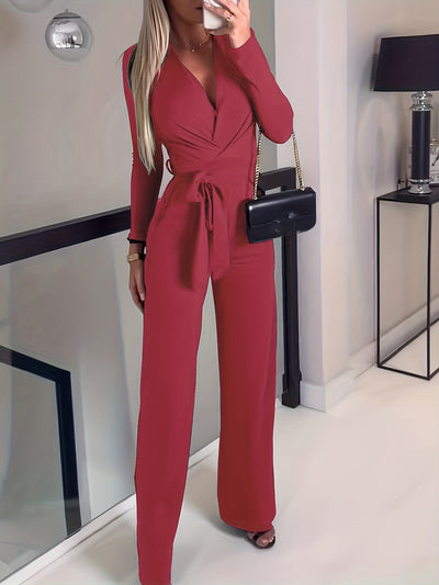Serenity | Jumpsuit met brede riemen