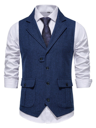 Oliver Tweed Vest | Stijlvol heren gilet voor de feestdagen