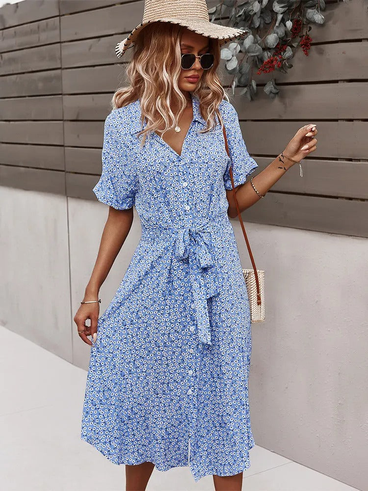 Thelma | Jurk met bloemenprint