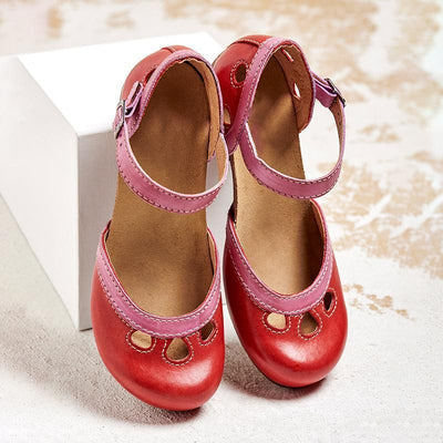 Giulia - sandalen met lage hakken