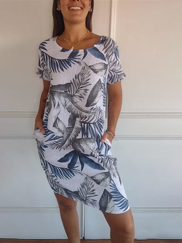 Rebecca | Elegante O-hals jurk