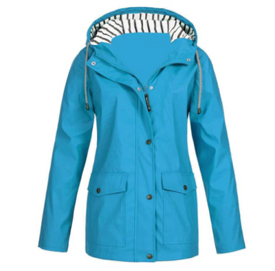 Water- en winddichte damesjas voor herfst en winter