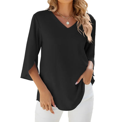 Penelope - Elegante Blouse met V-hals