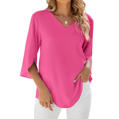 Penelope - Elegante Blouse met V-hals