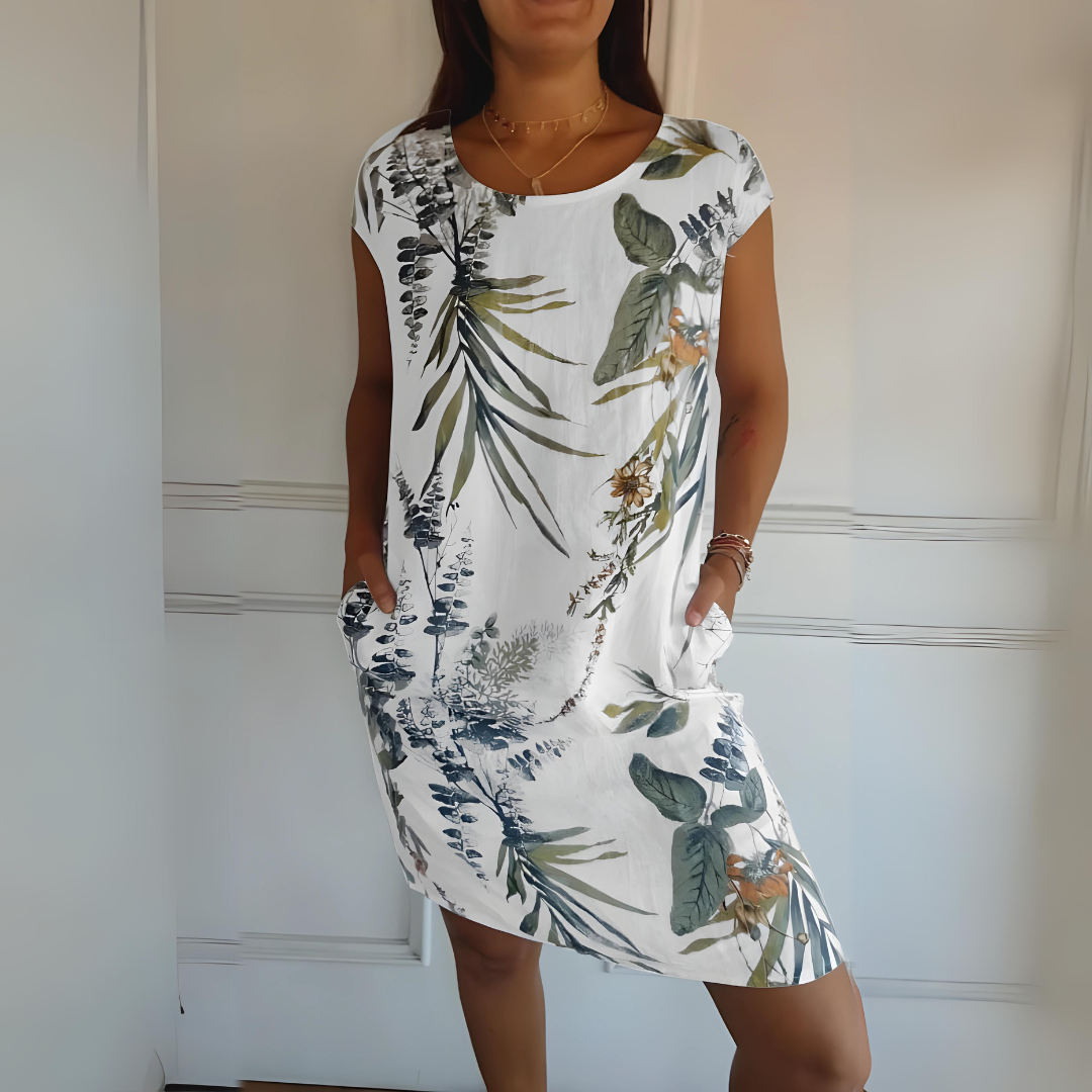 Rebecca | Elegante O-hals jurk