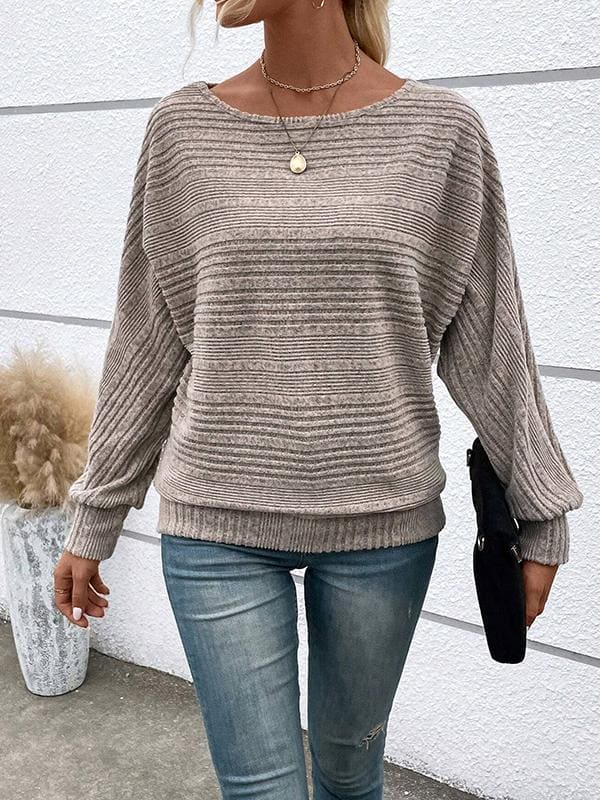 Olivia - Elegante Batwing Mouw Sweater
