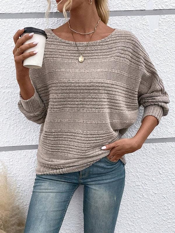 Olivia - Elegante Batwing Mouw Sweater