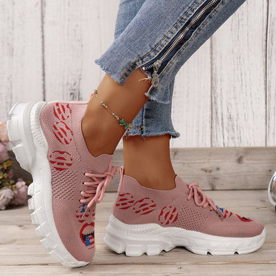 Zoë | Lichtgewicht Ademende Fly Geweven Casual Schoenen