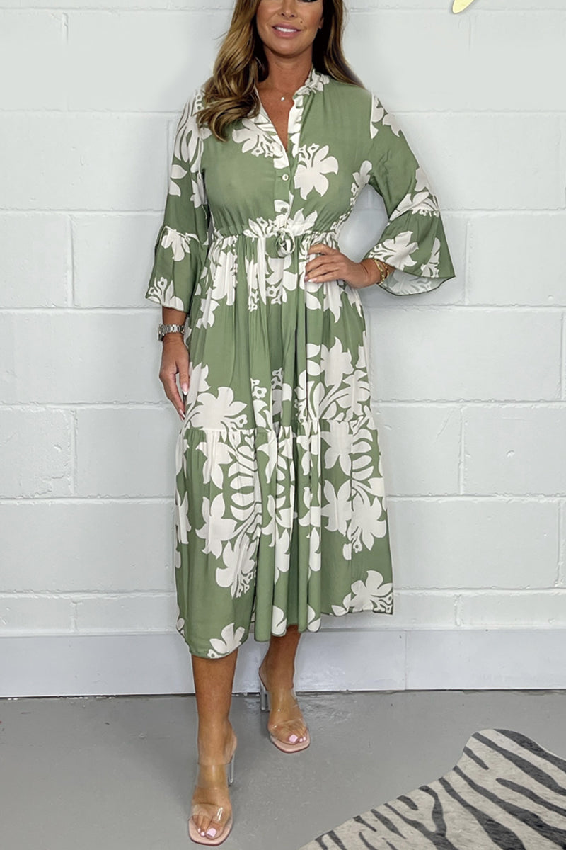 Julia | Casual bedrukte jurk