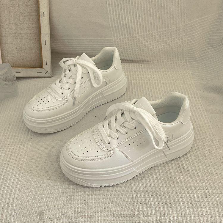 Amber - Casual Witte Schoenen