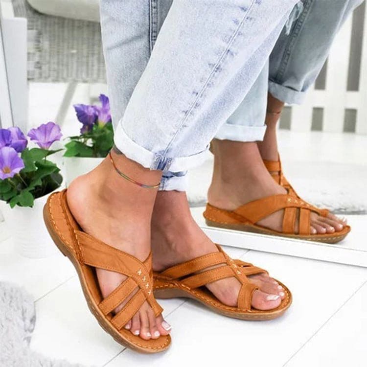 Amber - Casual instap sandalen