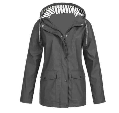 Water- en winddichte damesjas voor herfst en winter