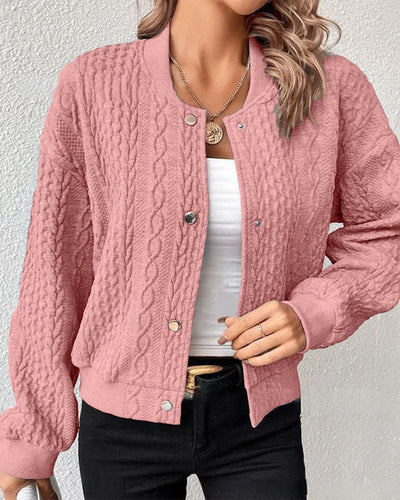 Rosalie | Effen vest met knoopsluiting