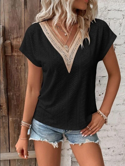 Mirabelle |  Eyelet Kanten Top