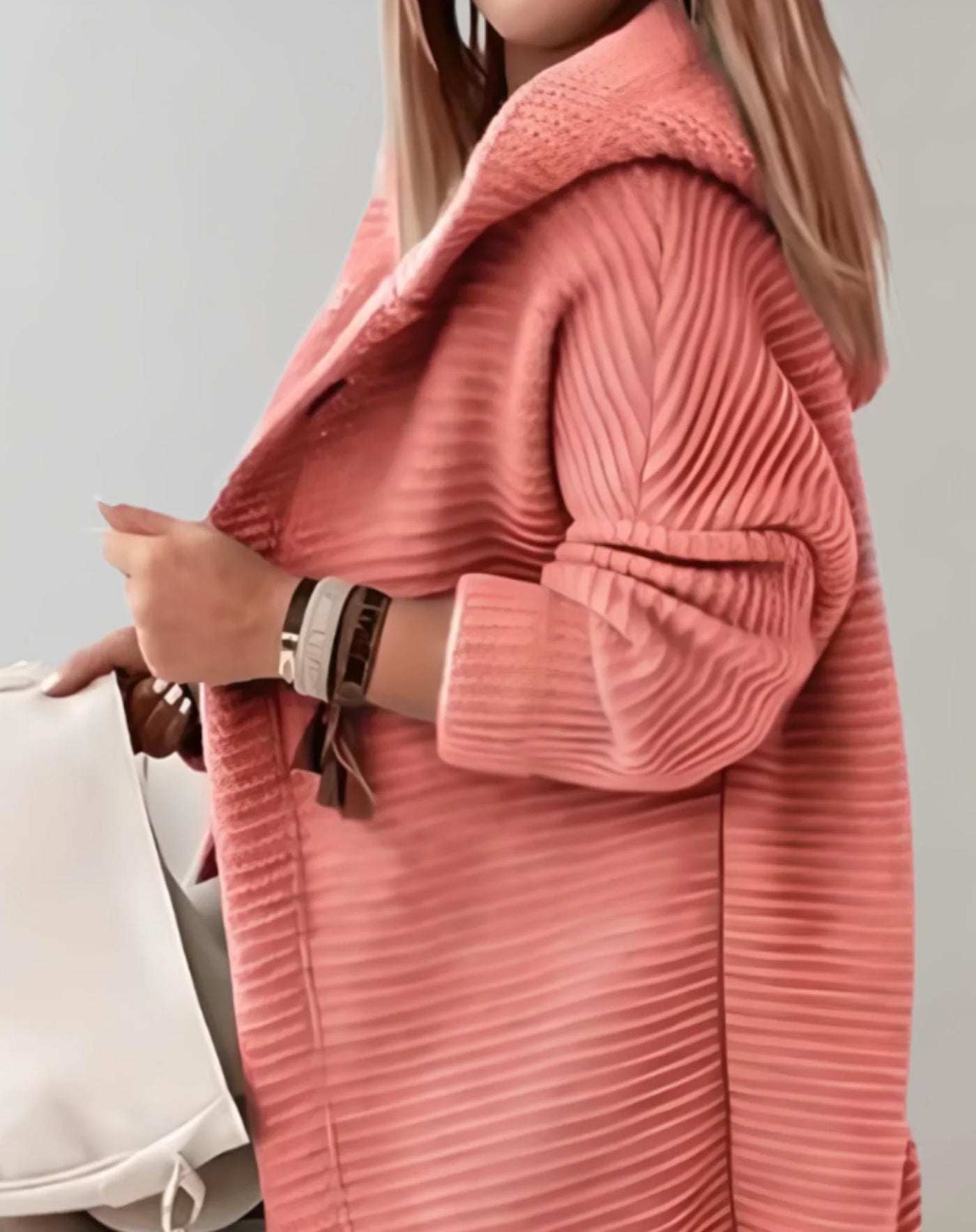 Ellie - Modieuze Lange Hoodiejas voor Vrouwen