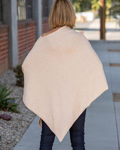 Sophie | Fuchsiakleurig poncho