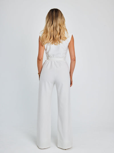 Sara - Elegante Mouwloze Dames Jumpsuit