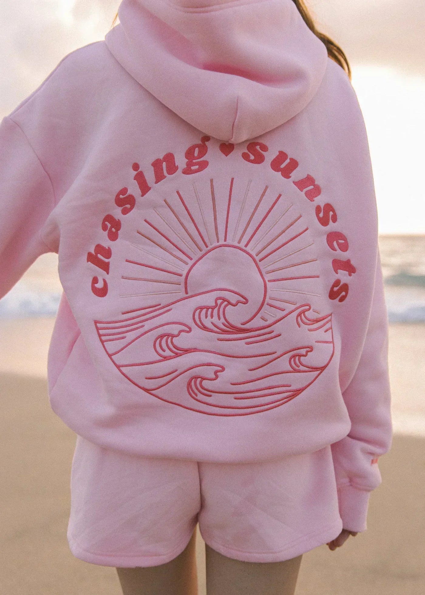 Oversized & Comfortabele Sun-Set Hoodie - Murphy