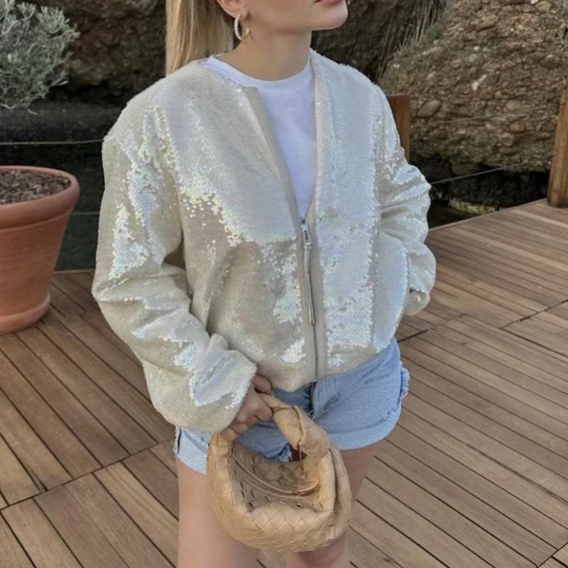 Sequin - Bomberjack met Lovertjes