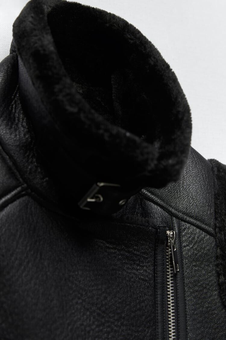 Jade Leren Bodywarmer - Warm & Trendy