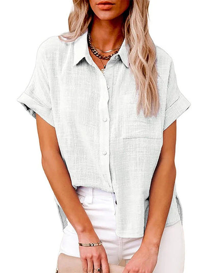 Jaliyah - Casual Button-Up Blouse voor dames