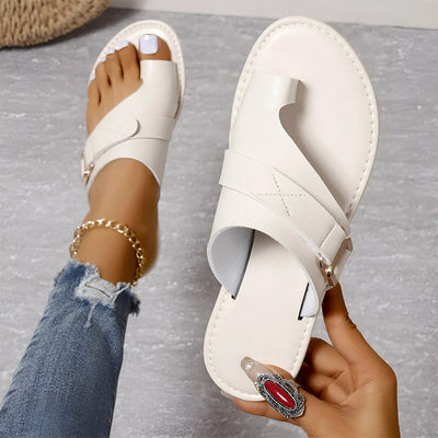 Neve | Leren sandalen