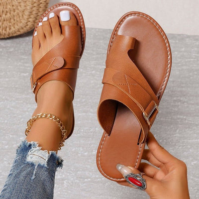 Neve | Leren sandalen