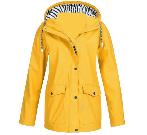 Water- en winddichte damesjas voor herfst en winter
