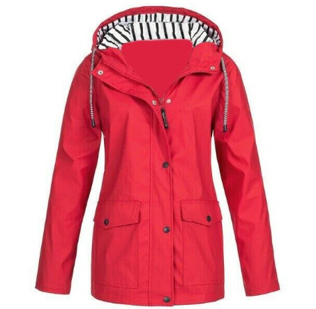 Water- en winddichte damesjas voor herfst en winter