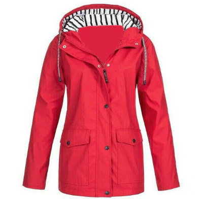 Water- en winddichte damesjas voor herfst en winter