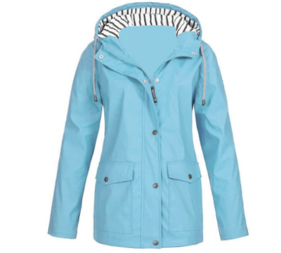 Water- en winddichte damesjas voor herfst en winter