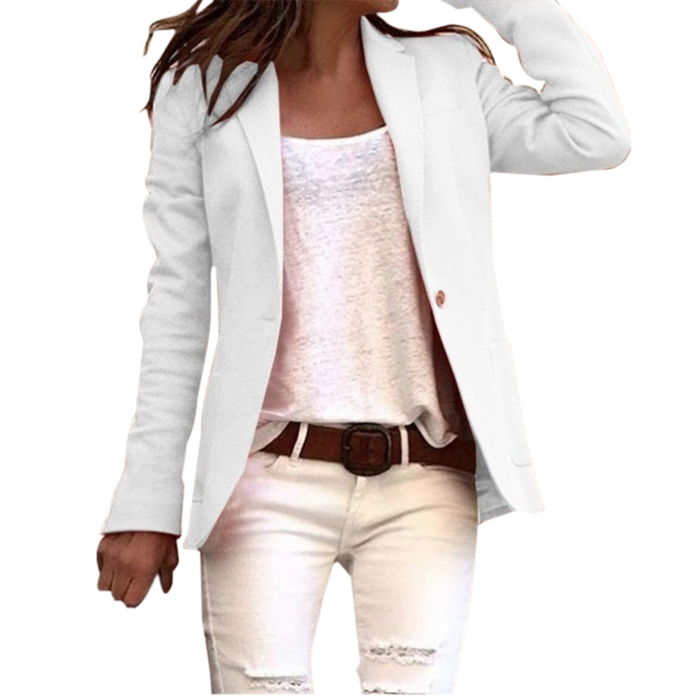 Slim Fit Blazer met Knoopsluiting - Gemma